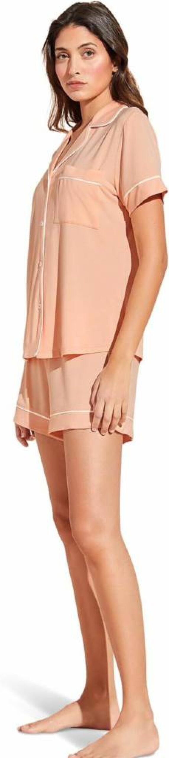 Eberjey Gisele Relaxed Women's Short Pajama Set - Soft Sleepwear & Lounge Pants for Comfort
