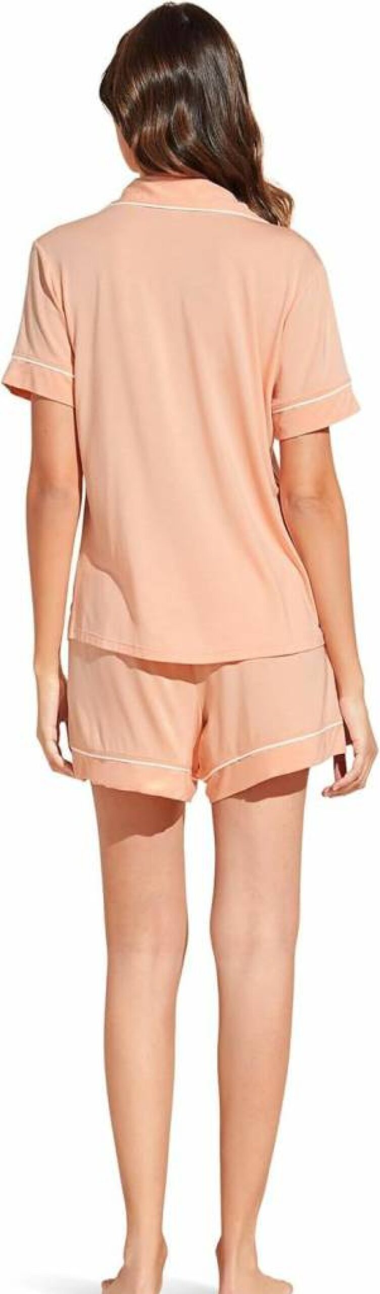Eberjey Gisele Relaxed Women's Short Pajama Set - Soft Sleepwear & Lounge Pants for Comfort