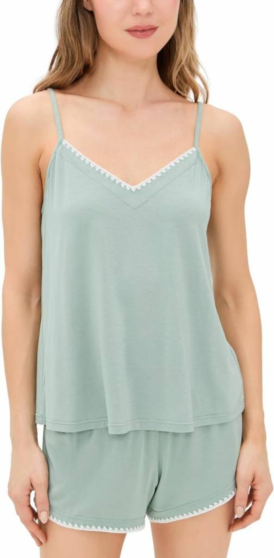 Eberjey Women's Frida Cami & Shorts Pajama Set - Soft Sleepwear for Comfort & Style