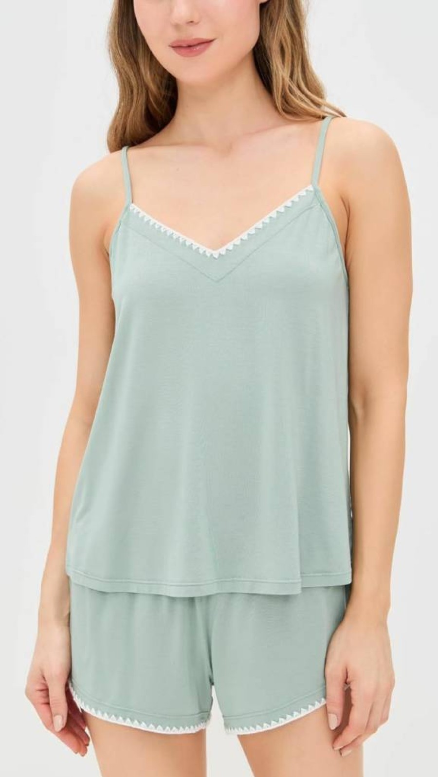 Eberjey Women's Frida Cami & Shorts Pajama Set - Soft Sleepwear for Comfort & Style
