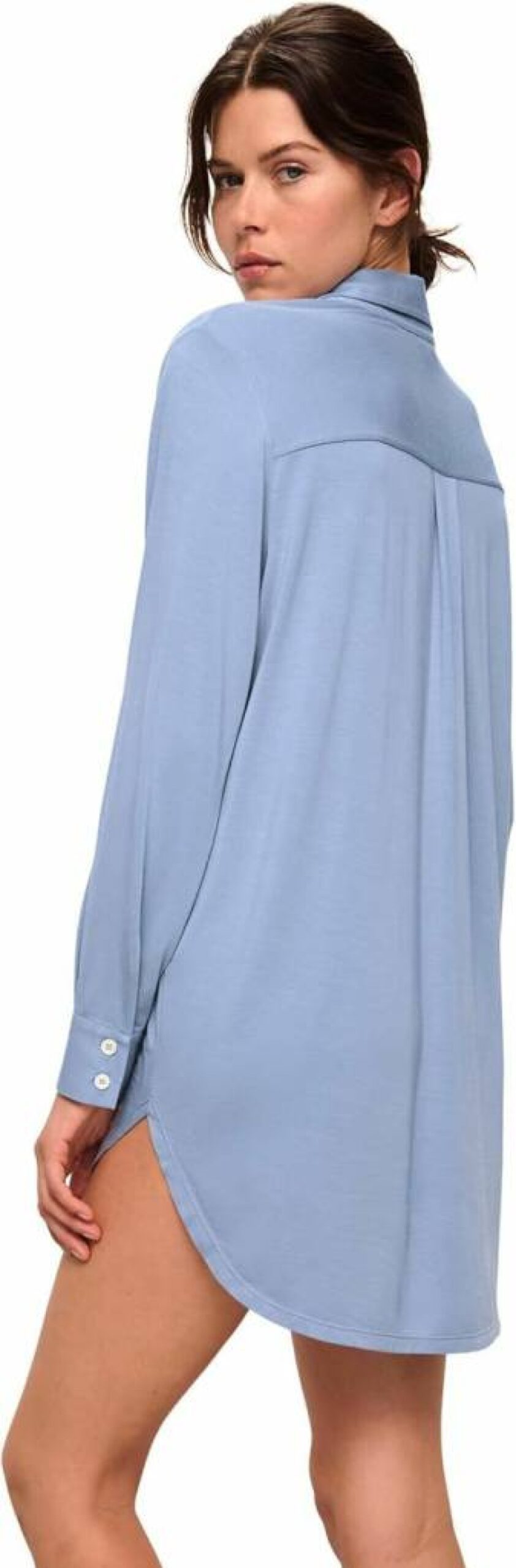 Eberjey Gisele Relaxed-Fit Sleep Shirt for Women - Soft Comfortable Nightwear Lounge Top