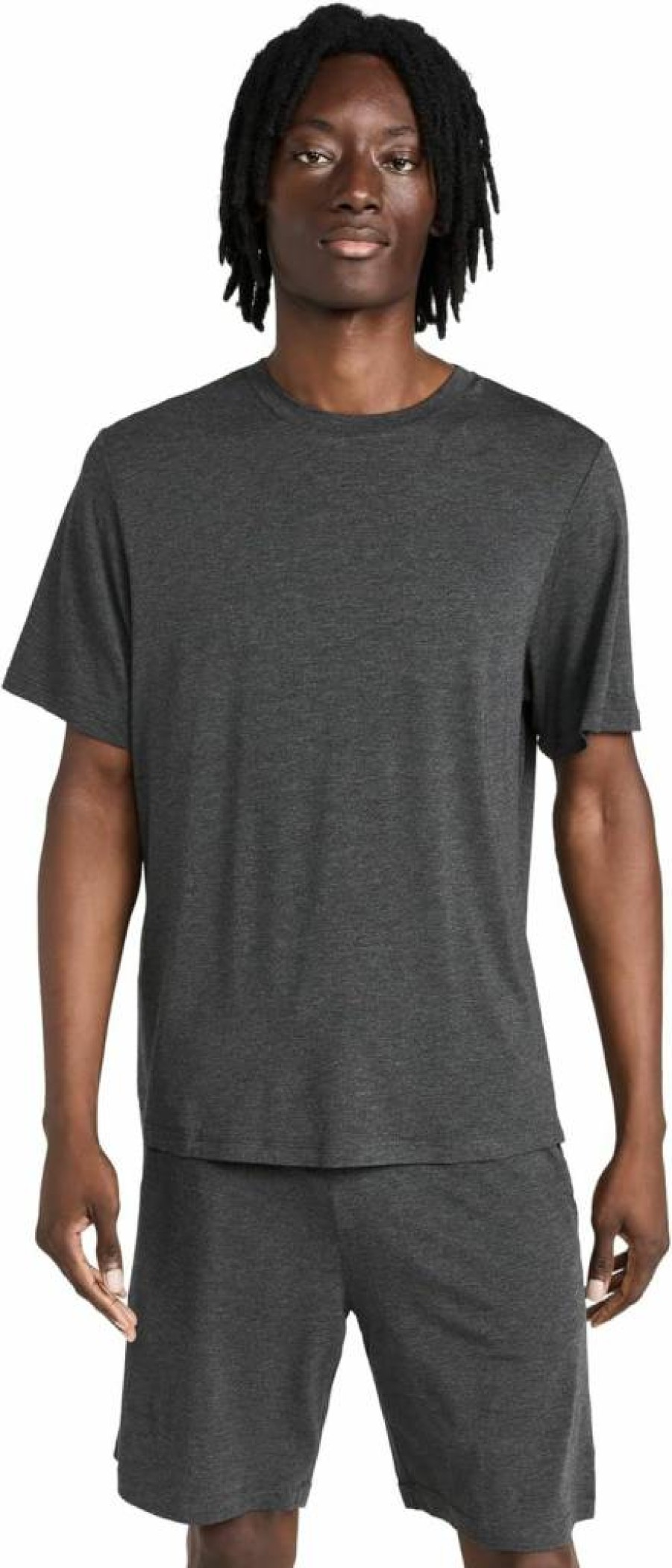 Eberjey Henry Men's Pajama Set - Soft Short PJs for Comfortable Sleep