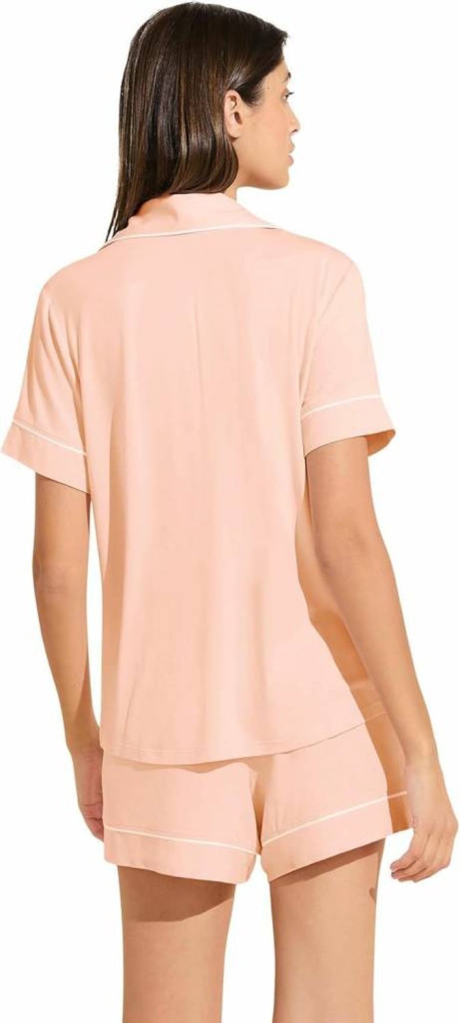 Eberjey Gisele Relaxed Women's Short Pajama Set - Soft Sleepwear & Lounge Pants for Comfort