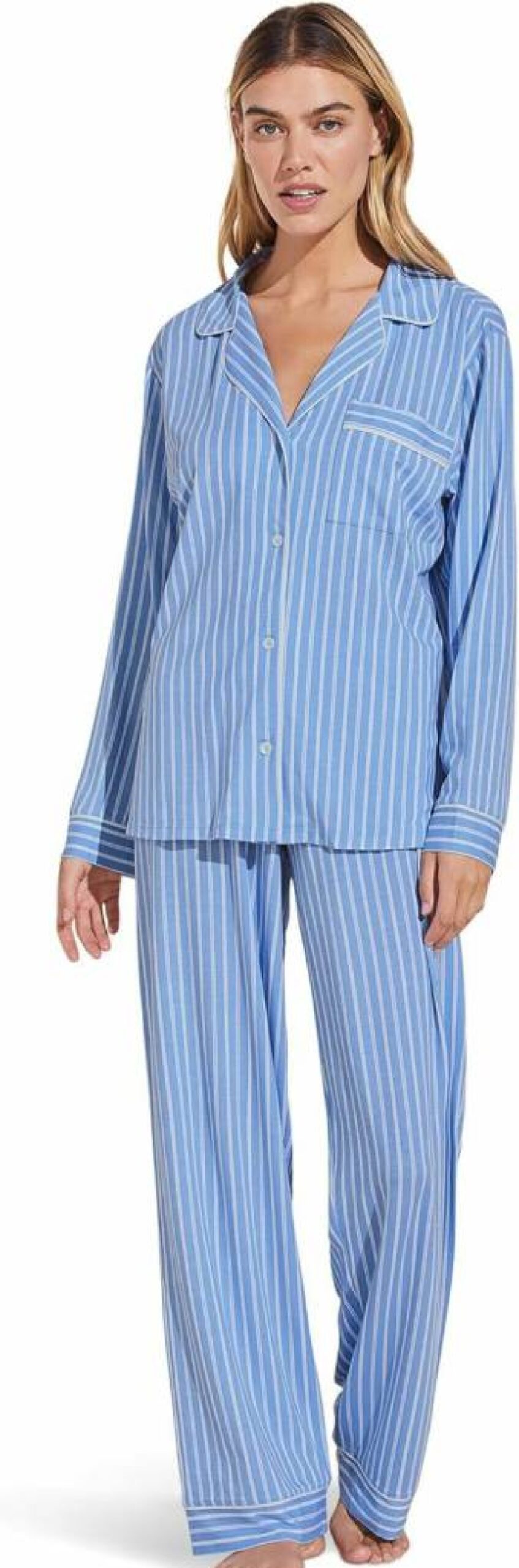 Eberjey Women's Gisele Printed Long Sleeve Pajama Set - Soft Sleepwear & Loungewear