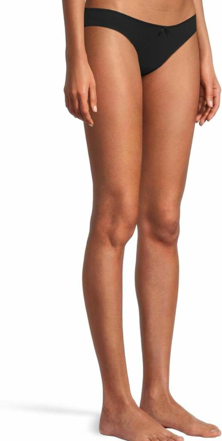 Amazon Essentials Women's Black Pima Cotton Stretch Bikini Set - Comfortable & Soft Swimwear