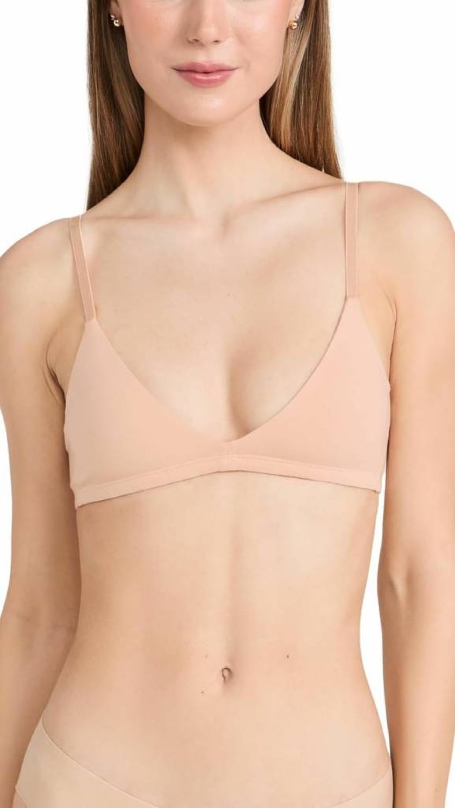Eberjey Women's Stretch Cotton Pima Bralette - Soft Comfort Wireless Bra