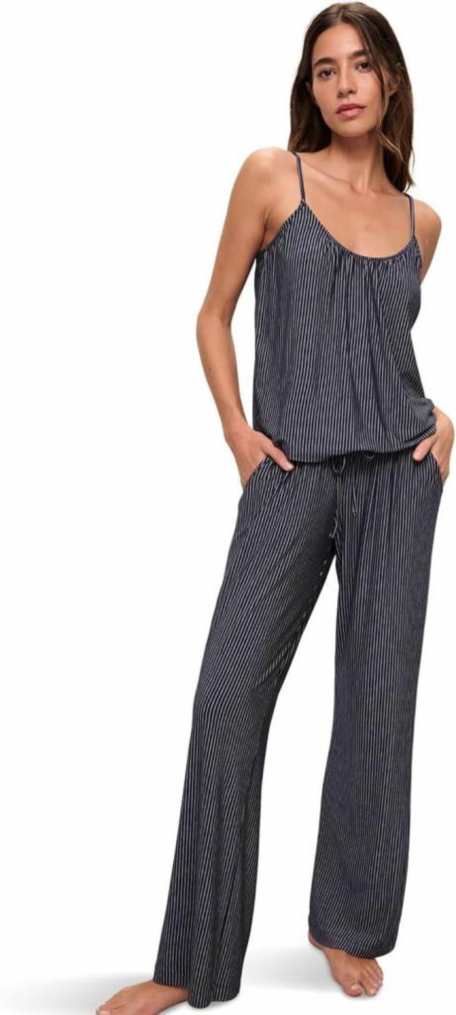 Eberjey Women's Tencel Modal Cami & Pants Pajama Set - Soft Sleepwear Lounge Set