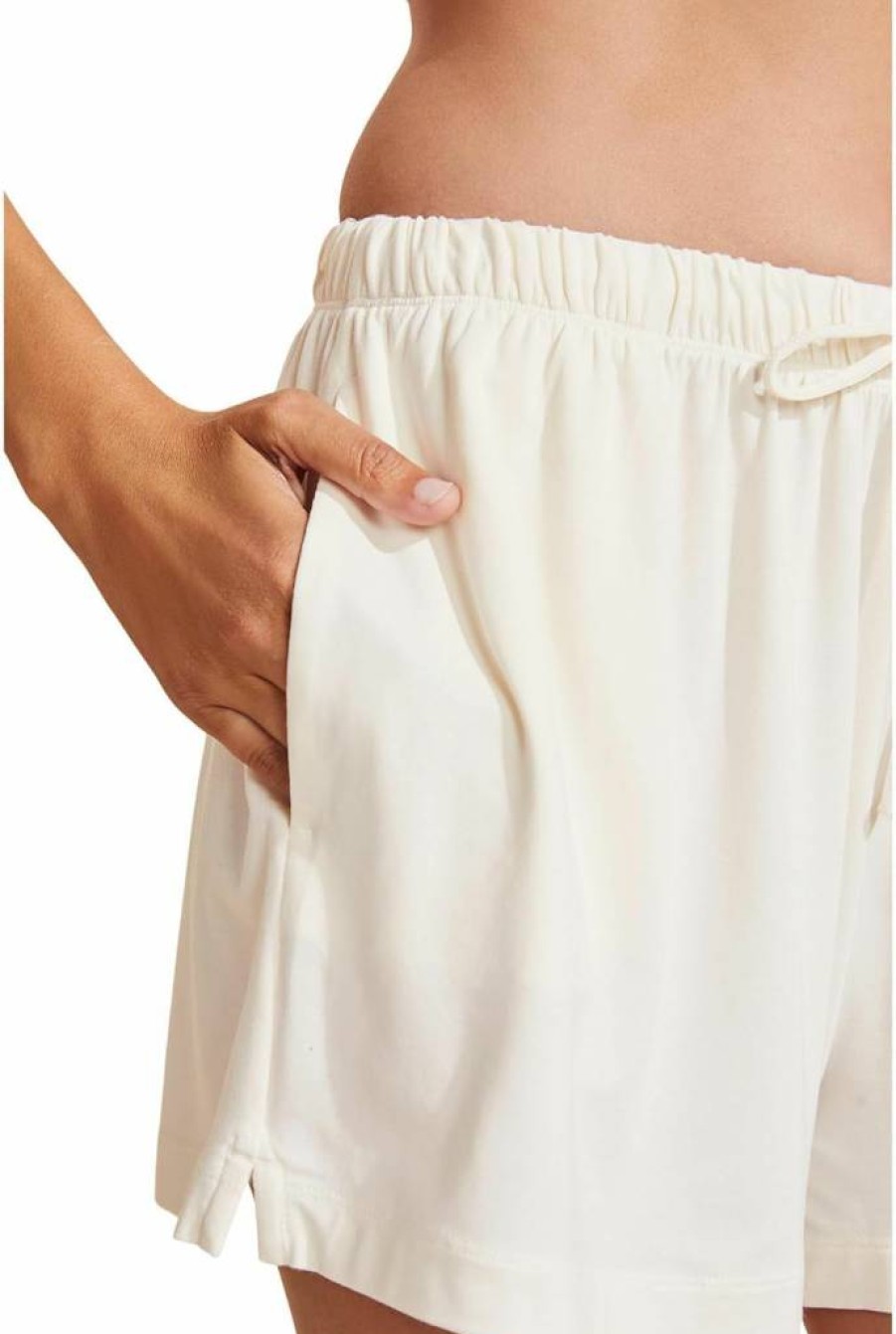 Eberjey Women's Gisele Relaxed Everyday Shorts - Comfortable Casual Lounge Shorts for Women