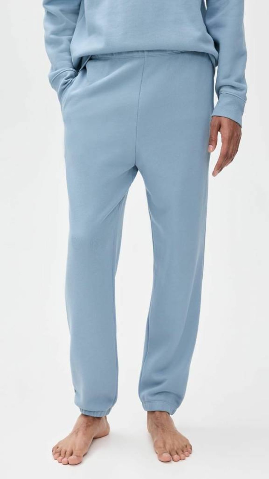 Eberjey Men's French Terry Joggers - Comfortable Lounge Pants for Men