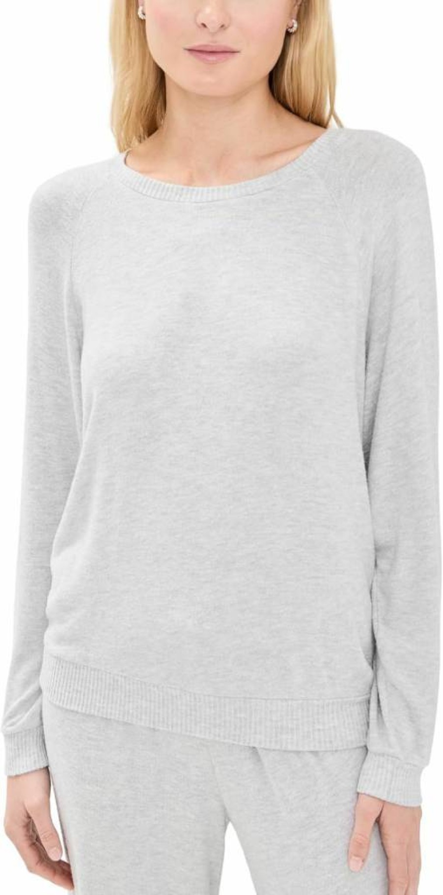 Eberjey Women's Soft Cozy Time Crewneck Sweater - Comfortable Pullover Top for Relaxation