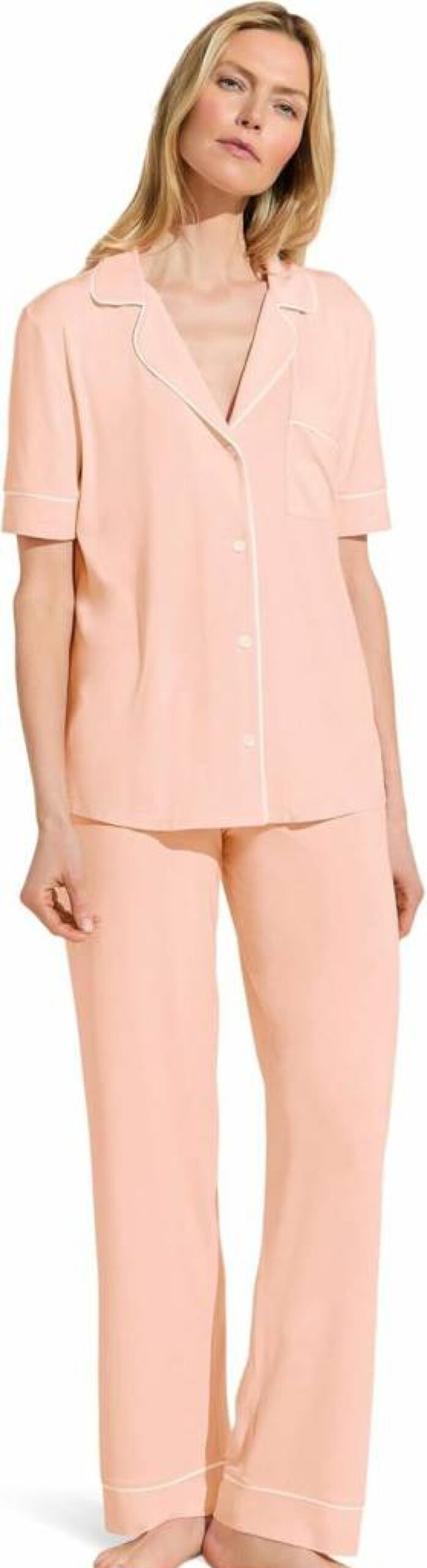 Eberjey Gisele Women's Short Sleeve Pajama Set - Soft Sleepwear Pants & Top