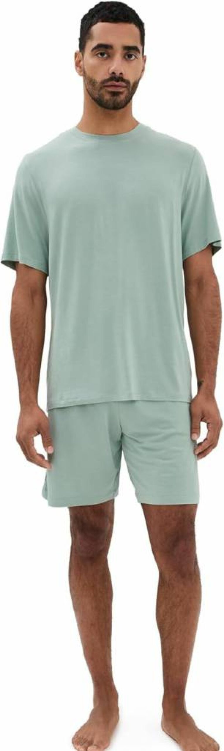 Eberjey Men's Henry Pajama Set - Soft Short Sleeve Sleepwear for Men