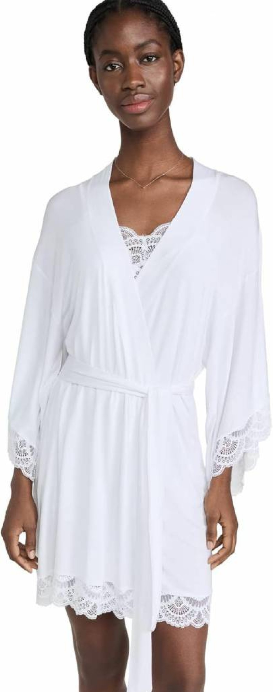 Eberjey Mariana Mademoiselle Kimono Robe for Women - Soft Loungewear & Sleepwear