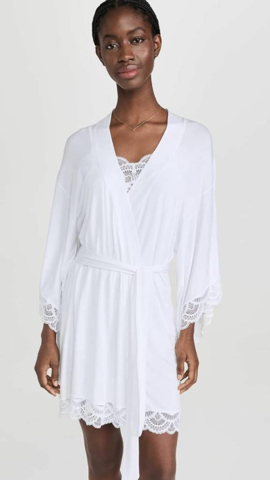 Eberjey Mariana Mademoiselle Kimono Robe for Women - Soft Loungewear & Sleepwear