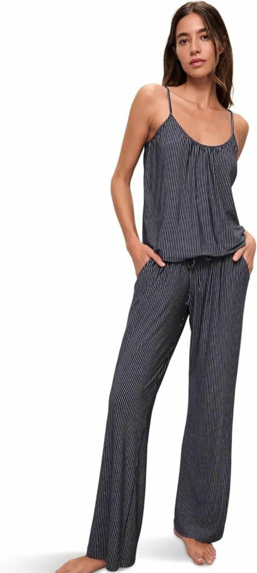 Eberjey Women's Tencel Modal Cami & Pants Pajama Set - Soft Sleepwear Lounge Set