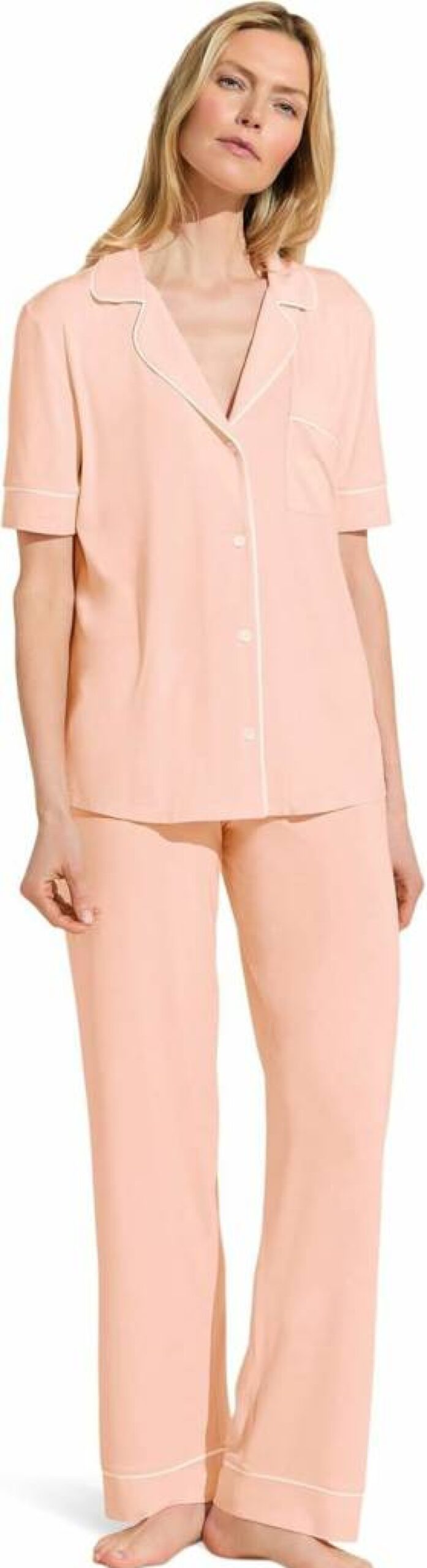 Eberjey Gisele Women's Short Sleeve Pajama Set - Soft Sleepwear Pants & Top