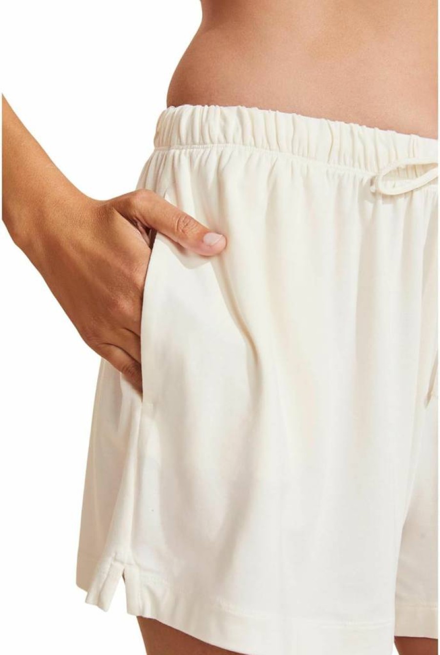 Eberjey Women's Gisele Relaxed Everyday Shorts - Comfortable Casual Lounge Shorts